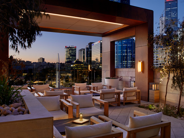 the Songbird Bar and Lounge at Ritz-Carlton Perth