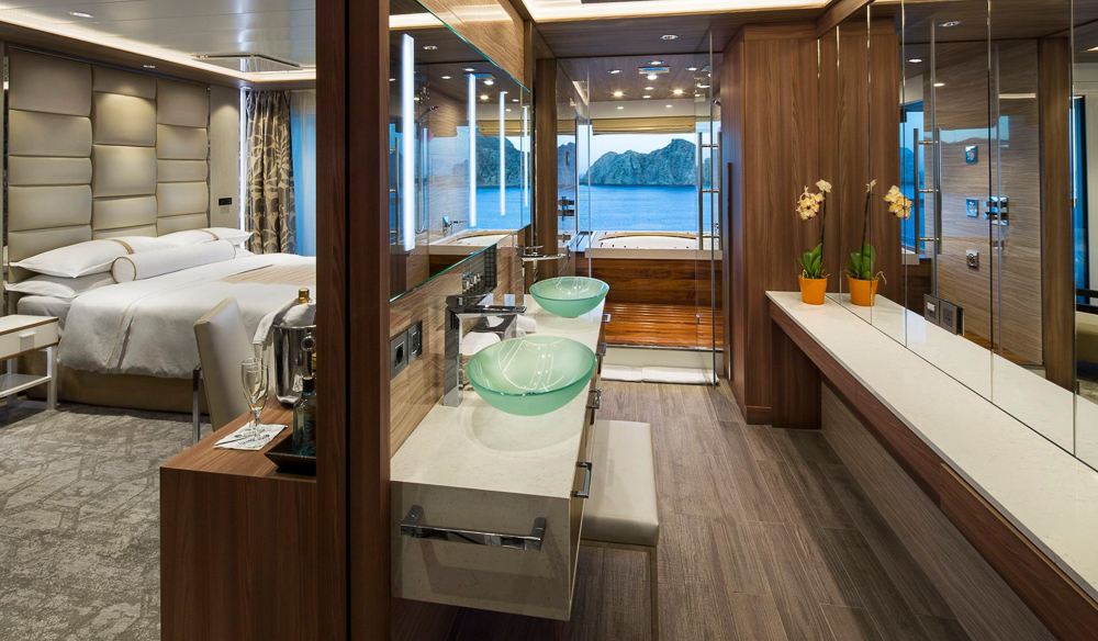 Azamara Club Cruises bedroom