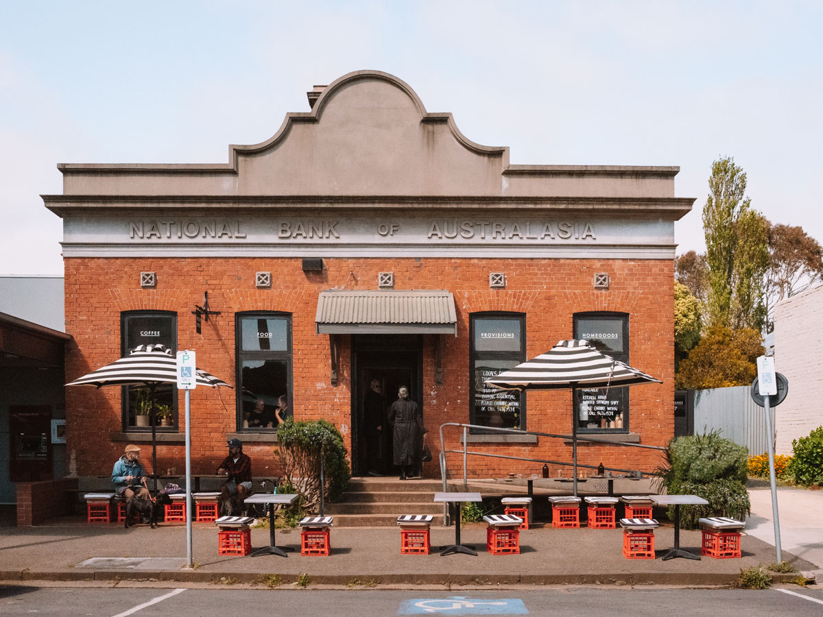 the cafe exterior of Trentham General