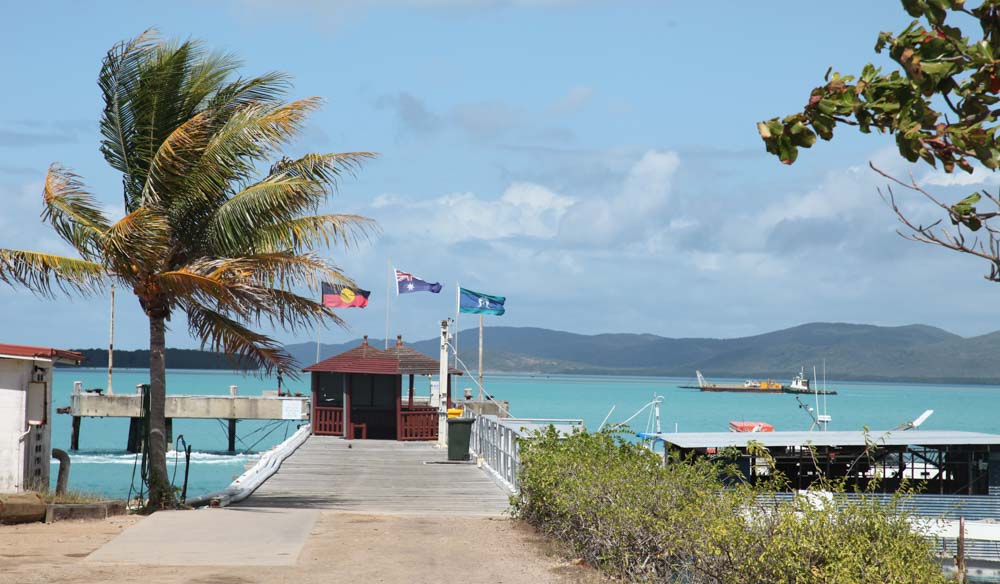 ferry terminal on Thursday Island, QLD