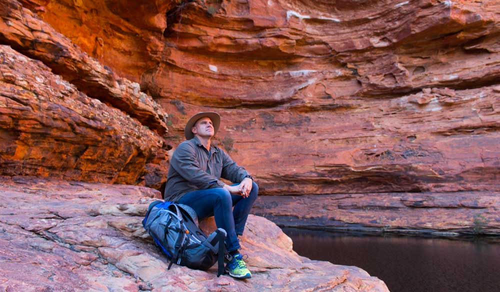 Matthew Hayden, Watarrka National Park