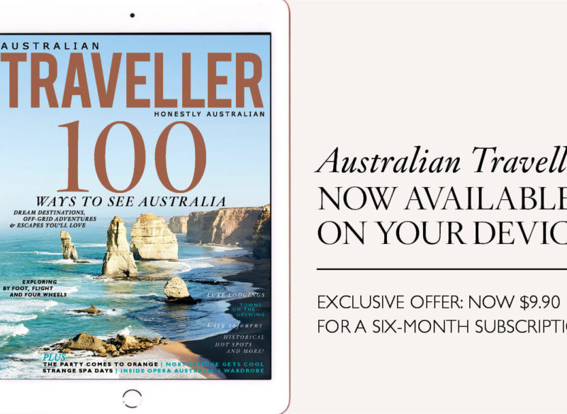 Australian Traveller on iPad