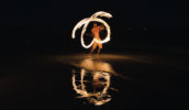 Fire dancing, just one of the amazing things you'll see