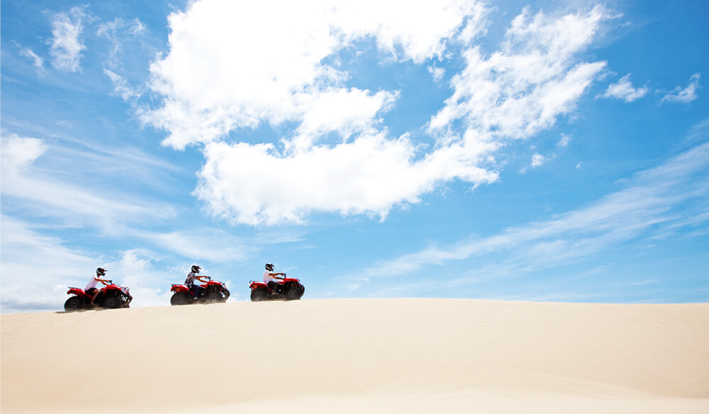Port Stephens sand dunes