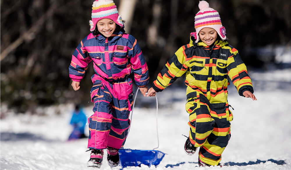 The Pea Shooter Toboggan Slope in Dinner Plain is free to use.