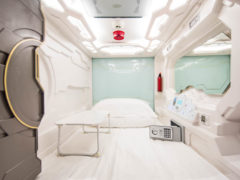 Single pod The Capsule Hotel Sydney