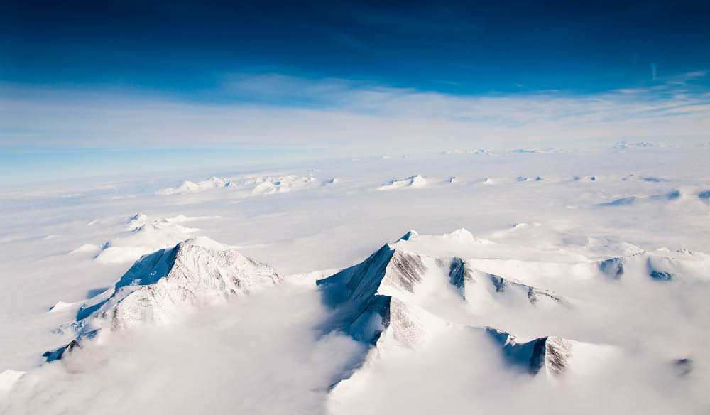 Antarctica Scenic Flight New Year's Eve from Melbourne