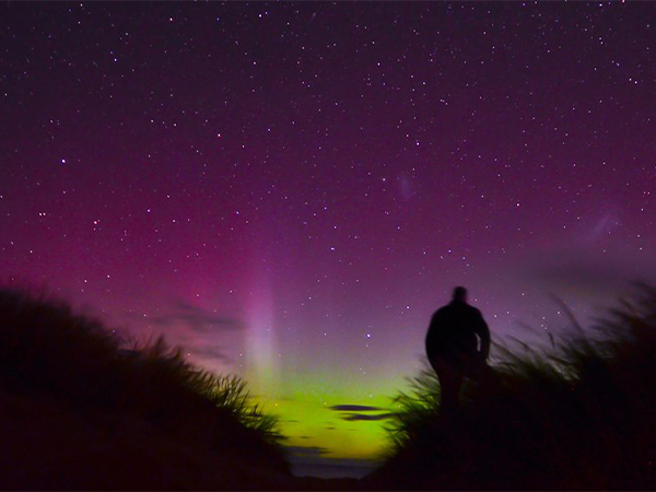 Photographer Paul Fleming’s eerie take on the Tasmania’s southern lights.