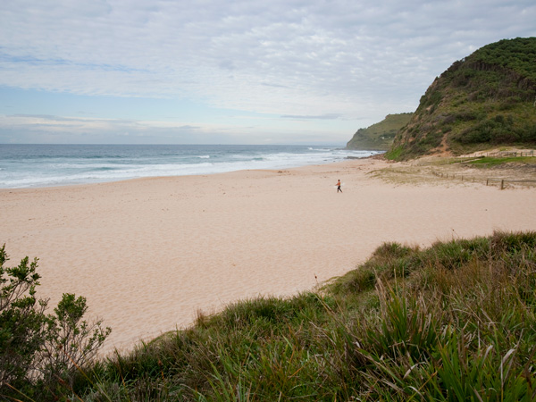 the shores at Garie Beach, NSW