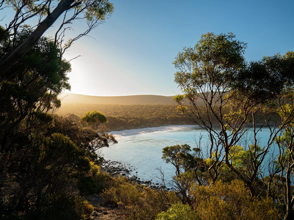 scenic nature views at Memory Cove, SA