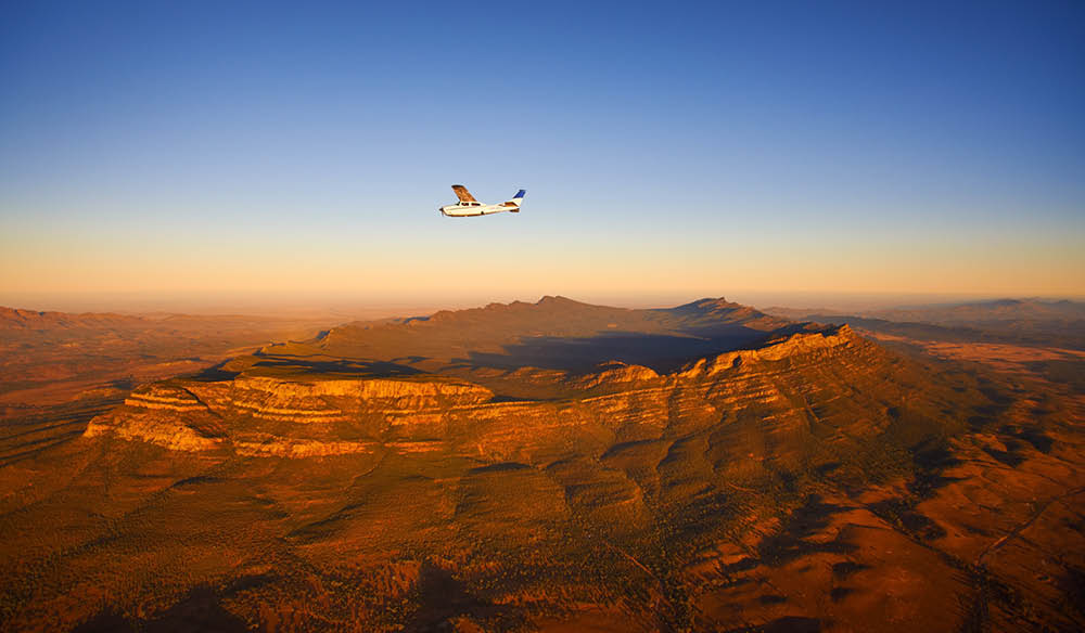 Wilpena Pound, Flinders Ranges and Lake Eyre