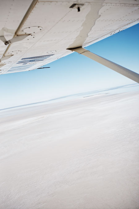 Aerial View of Lake Eyre