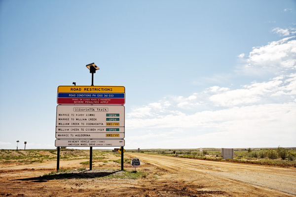 Oodnadatta Track at Marree is open
