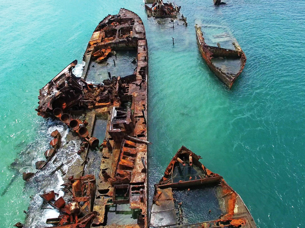 Tangalooma Shipwreck.
