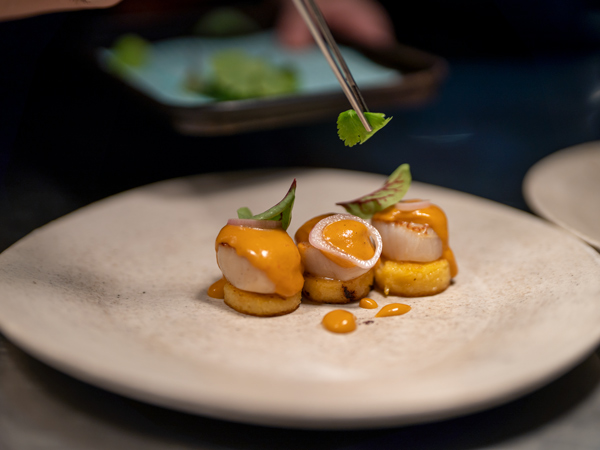 a close-up shot of food on a plate, Lizard Island Resort