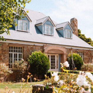 the exterior of Sault Restaurant, Daylesford