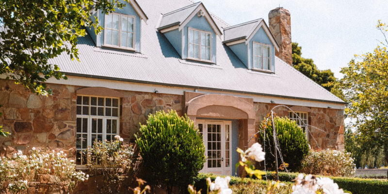 the exterior of Sault Restaurant, Daylesford