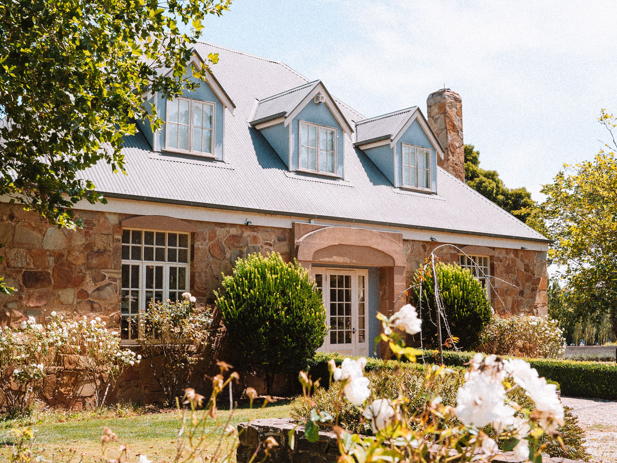 the exterior of Sault Restaurant, Daylesford