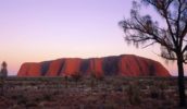 Sundown at Uluru