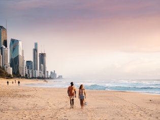 Beach Walk at Broadbeach Gold Coast