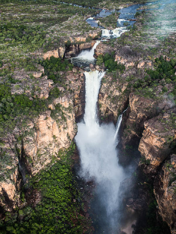 Waterfall in Kakadu.
