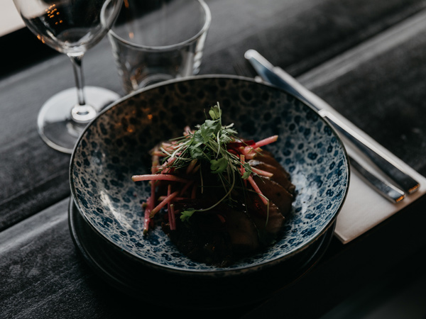 a close-up of a dish at Rizla, Braddon