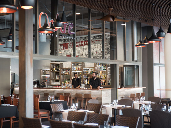 Ochre restaurant, Cairns.