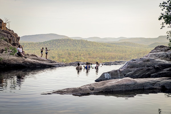 Gunlom Falls Top Pool.
