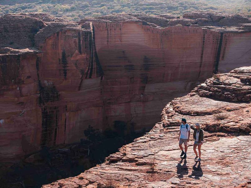 Couple, Kings Canyon, Red Centre, NT