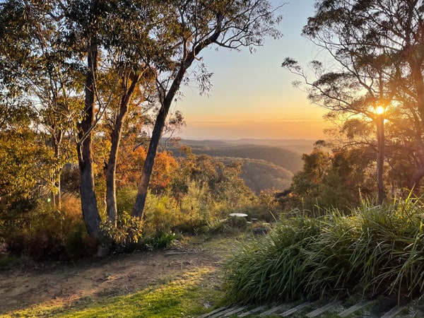 scenic nature views surrounding Happy Buddha Retreats