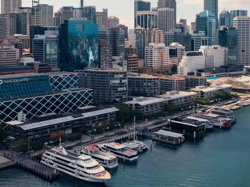 city views, King Street Wharf, Cockle Bay, Darling Harbour and the Sydney CBD