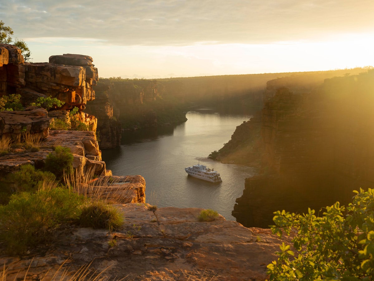 True North cruise ships in the Kimberley