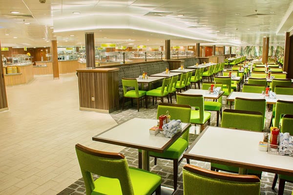 Norwegian Jewel Garden Cafe