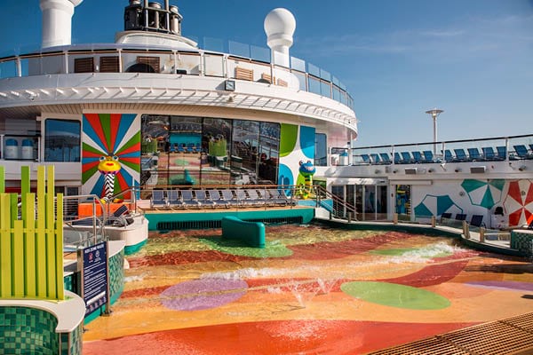 Ovation of the Seas H2O Splash Zone