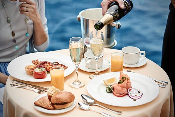 Ultimate balcony dining, Princess Cruises
