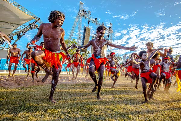 Cultural performances at Ord Valley Muster