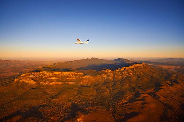 Aerial view of Wilpena Pound, South Australia