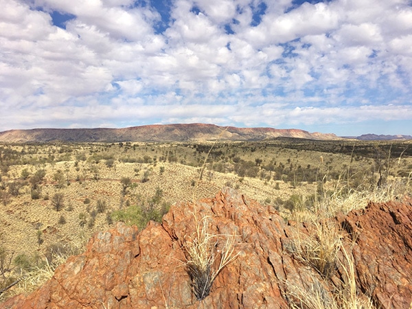 Euro Ridge on the Larapinta Trail