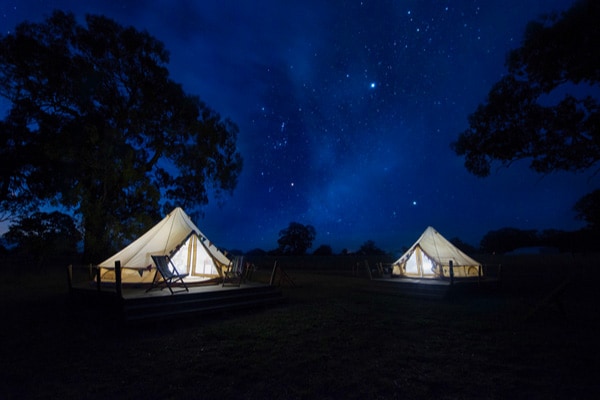 Glamp under the stars