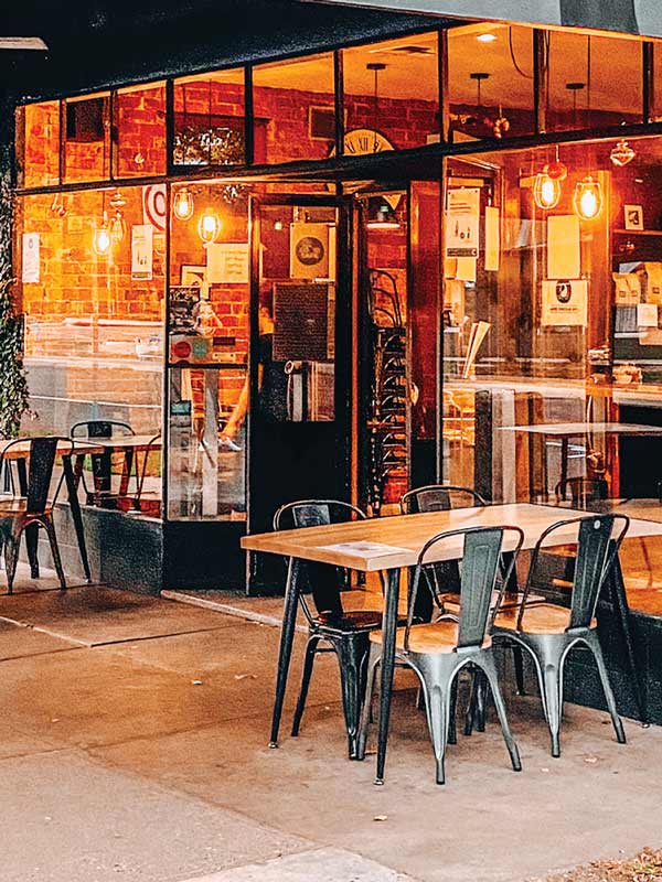 The exterior of Larry's Cafe in Wagga Wagga. (Image: Larry's Cafe)