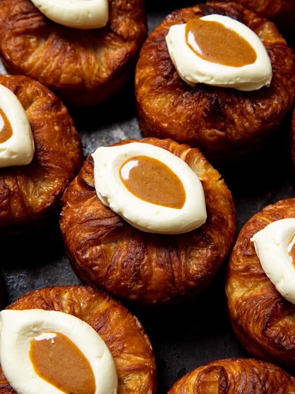 Kouign Amanns from Agnes Bakery.