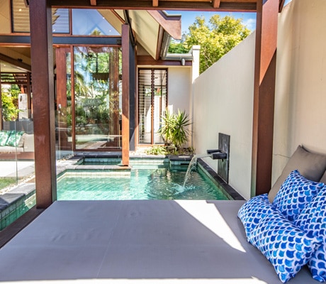 Niramaya Villa & Spa plunge pool