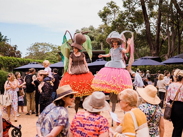 Performers at A Taste of Chittering festival
