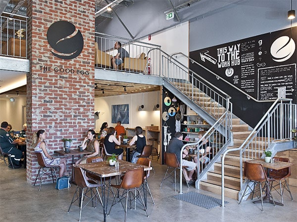 Enjoy breakfast at The Good Egg cafe