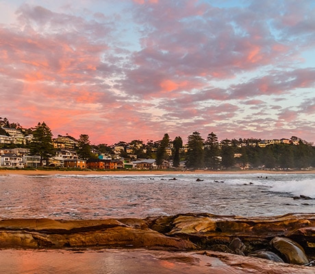 Avoca-beach-sunset