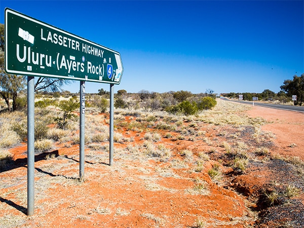 Follow the signs to Uluru
