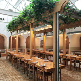 the dining area at Osteria Oggi, Adelaide