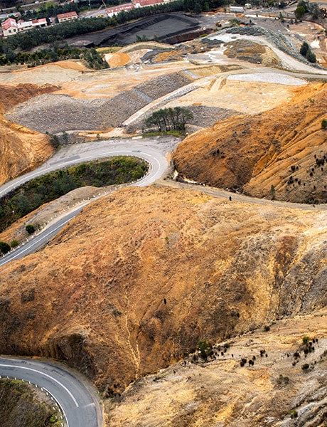 Winding road Tasmania