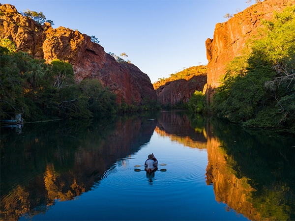 Kayaking Lawn Hill