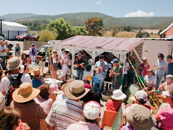 Cygnet Folk Festival in Tasmania